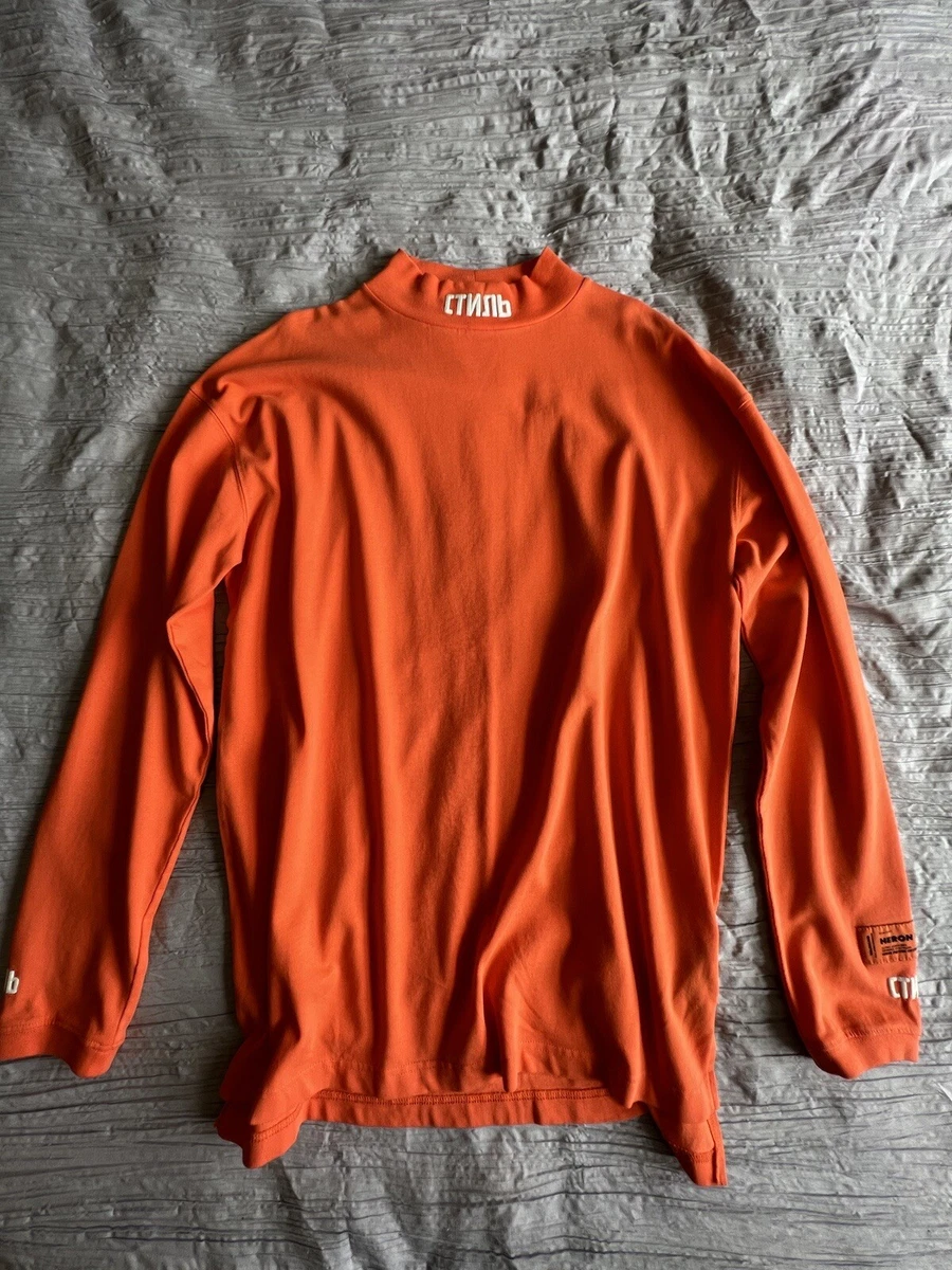 Heron preston roll neck top