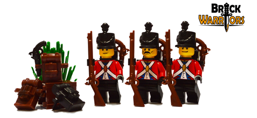 Custom SHAKO British Hat for Minifigures -Imperial Soldiers- Black or Brown - 第 5/5 張圖片