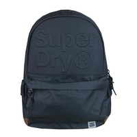 Superdry Lineman Embossed Montana Rucksack Navy Superdry Lineman Embossed Montana Rucksack Navy