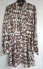 Leopard Print Dress Size 10 Abbey Clancy Matalan Animal Mini Dress BNWT