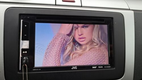autoradio 2 din jvc kw-v 255dbt bluetooth dab dvd cd usb 3rca 4v intr temporale - Foto 2 di 16