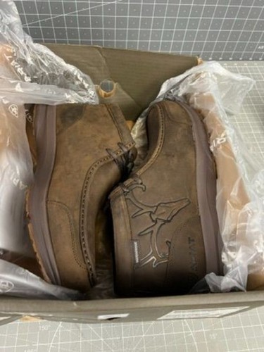 Ariat Men’s Spitfire Outdoor Waterproof Boots Sz. 10.5 US New Leather~~~ - Picture 3 of 8