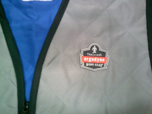 NWOT Tenacious Ergodyne Cooling Vest Medium Gray Work Gear Chill-ITS 665 - Picture 3 of 7