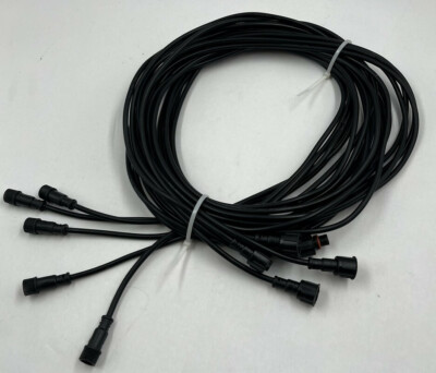 QUANTITY 5 RVV 3X0.75MM² 12 FT 5 IN WIRE CABLE EXTENSION CORD H05VV