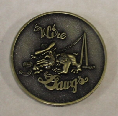 WIRE DAWG BY GOD Communications / Comm Bronze Air Force Challenge