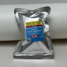 16 Pieces 127 4x4 Color Negative Film, Unfinished, AEROCOLOR III,ISO100