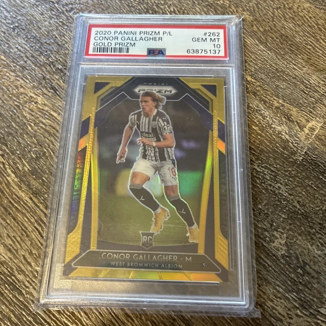 2020-21 Panini Prizm P/L - Conor Gallagher #262 Gold Wave Prizm /10 (RC)