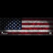 Cerus Gear American Flag Bench Mat 12" x 36"