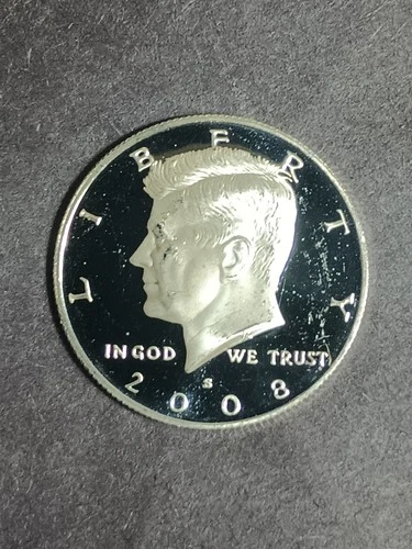 2008 90% FINE SILVER KENNEDY HALF DOLLAR 50c SILVER PROOF