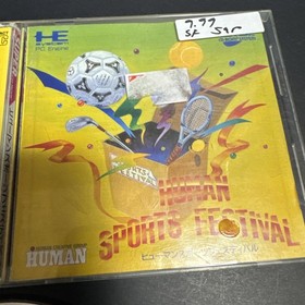 HUMAN SPORTS FESTIVAL PC Engine SCD ccc pe