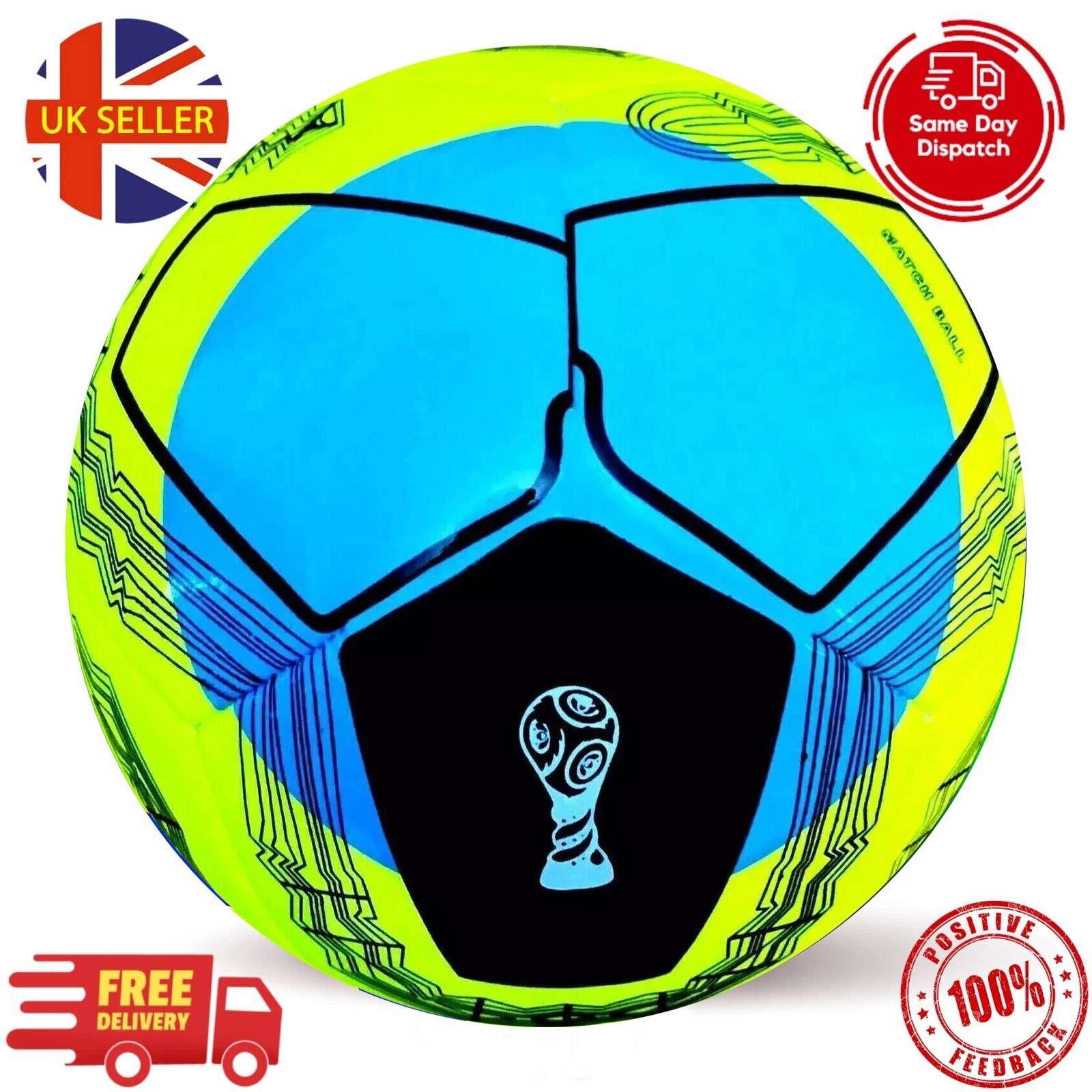 Premier League Football 2021-2022 Genuine PU-Leather Quality Football Red