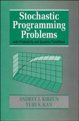 Kibzun - Stochastic Programming Problems - New hardback or cased book - X555z