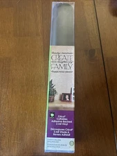 Cricut Cuttables Adhesive-black 3 Mil Vinyl 2 Sheets 12x24 In