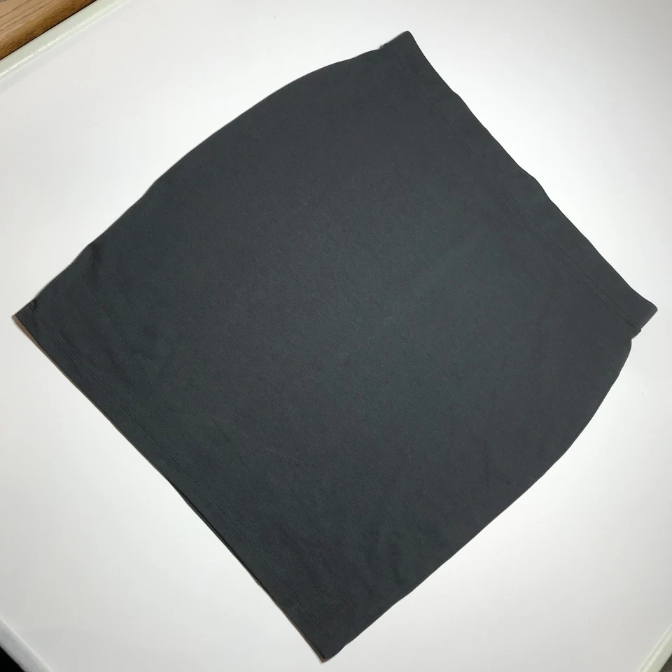 NUEVO CON ETIQUETAS Universal Standard Mujer XL Negro Arena Danubio Jersey Falda Pull On Talla XL Foto 2 de 4