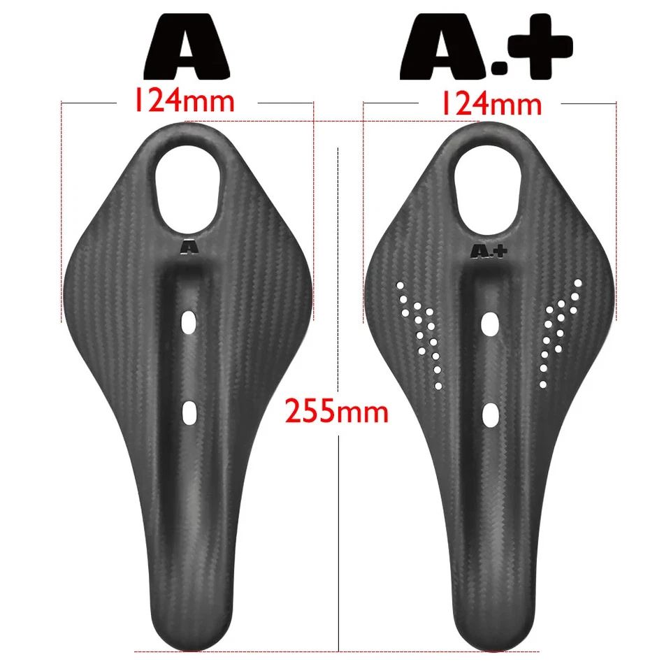 Sillín de carbono ultraligero para bicicleta de carretera asientos de bicicleta de montaña tamaño 27,2-31,6 mm Foto 3 de 4