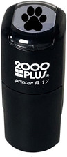 Paw Print Stamp / 2000 plus Self Inking Animal Paw Print Stamper/Black Ink Impri