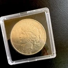 1922 Peace Dollar $1 Silver Coin Circulated Business Strike Uncertified in Case