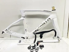 Bomber Carbonio Carbon Road Bike Frame Set White
