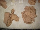 Many pieces of Cotton Rug Binding Tape for Rug Hooking and Lace — photo 2