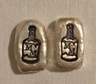 2 ,1 /4 Oz.Mutiny Metal PIRATE PINT .999 Silver Hand Poured Bar Sold Out