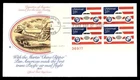 Mayfairstamps US FDC 1976 Hawaii block 31 cents air mail Martin China Clipper Fi