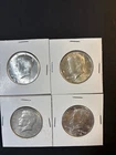 Kennedy half dollars 2 x 1964D & 2 x 1964 Lot of 4 coins