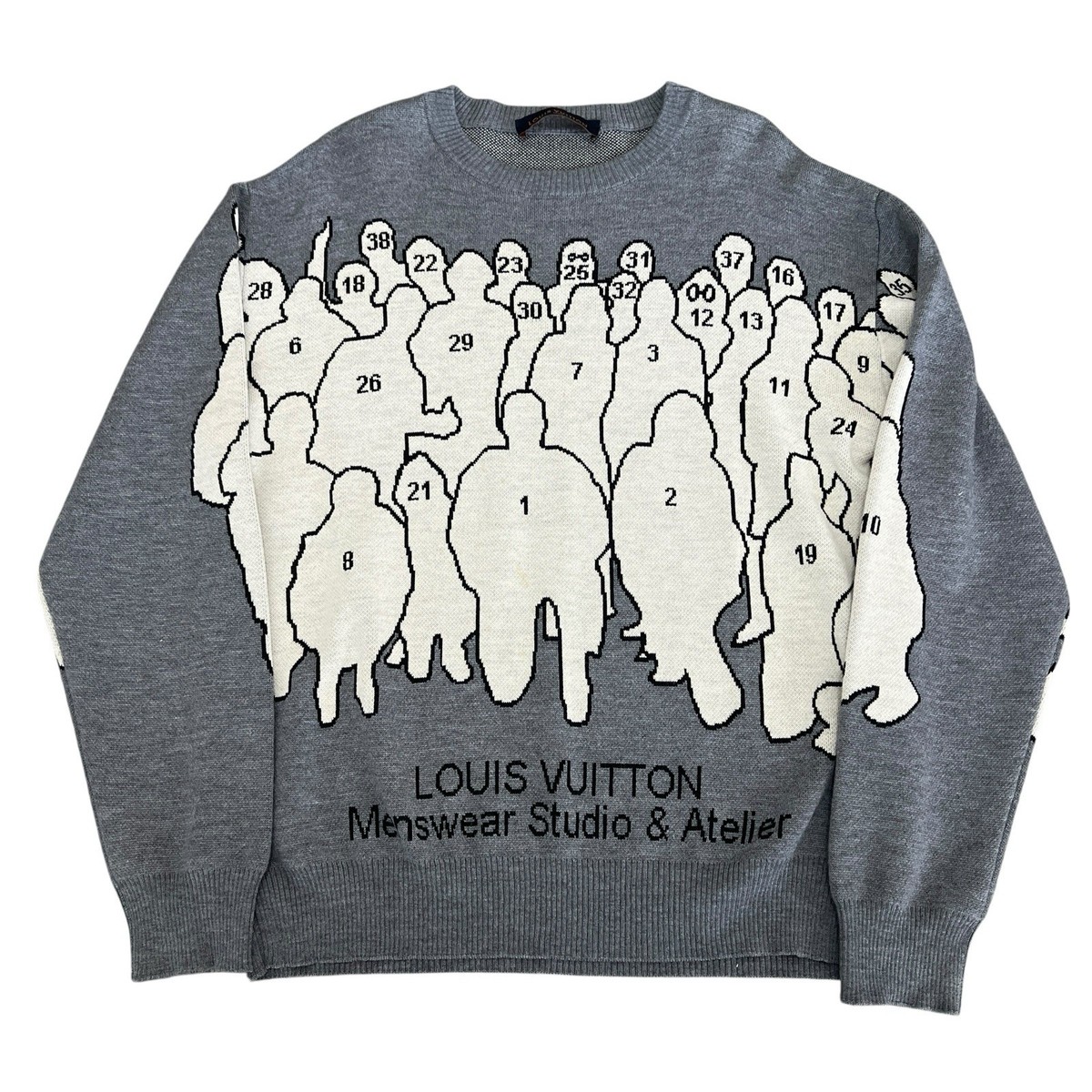 LOUIS VUITTON 2020SS Virgil Abloh Studio Atelier Jacquard Knit
