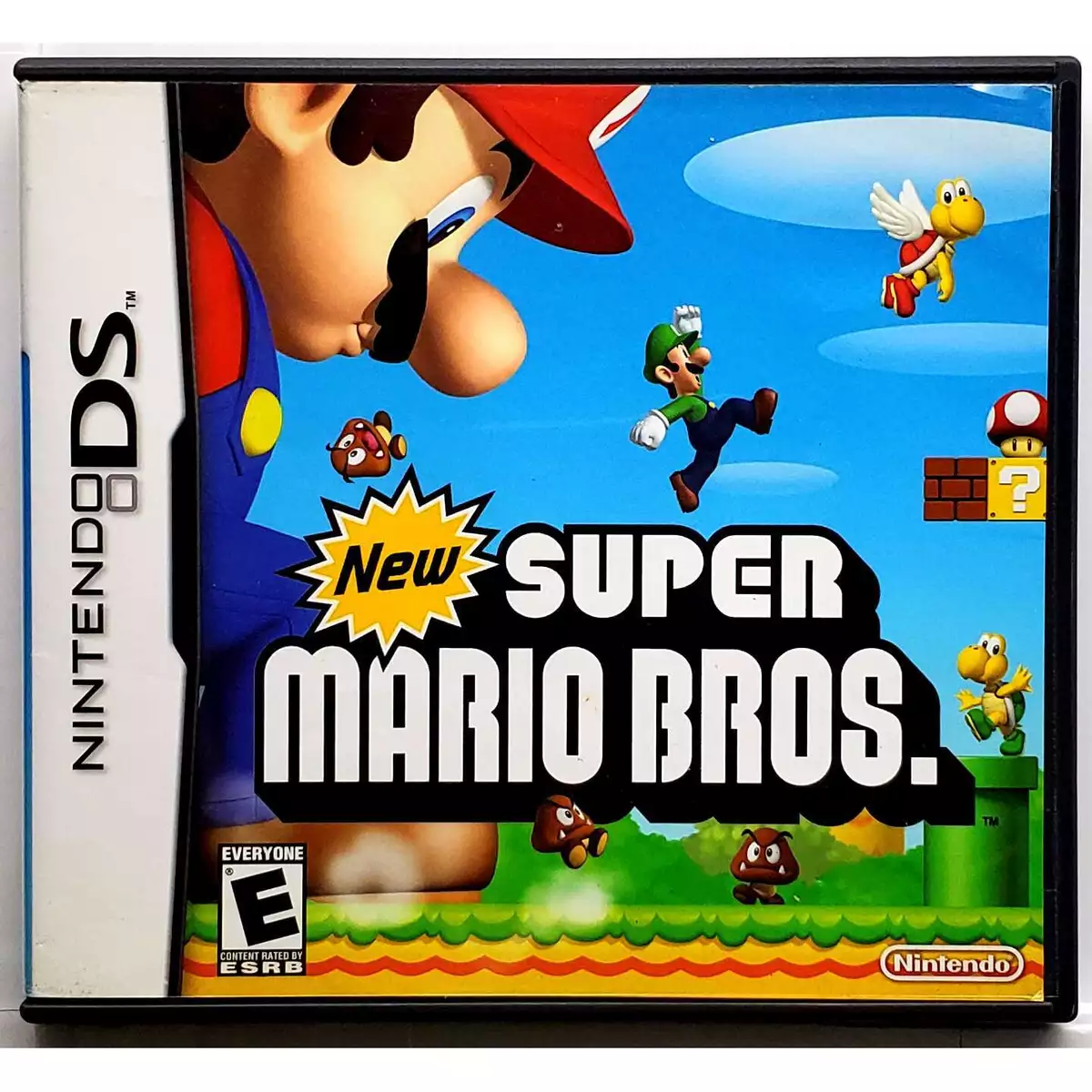 New Super mario bros (All minigames gameplay and DS game) 