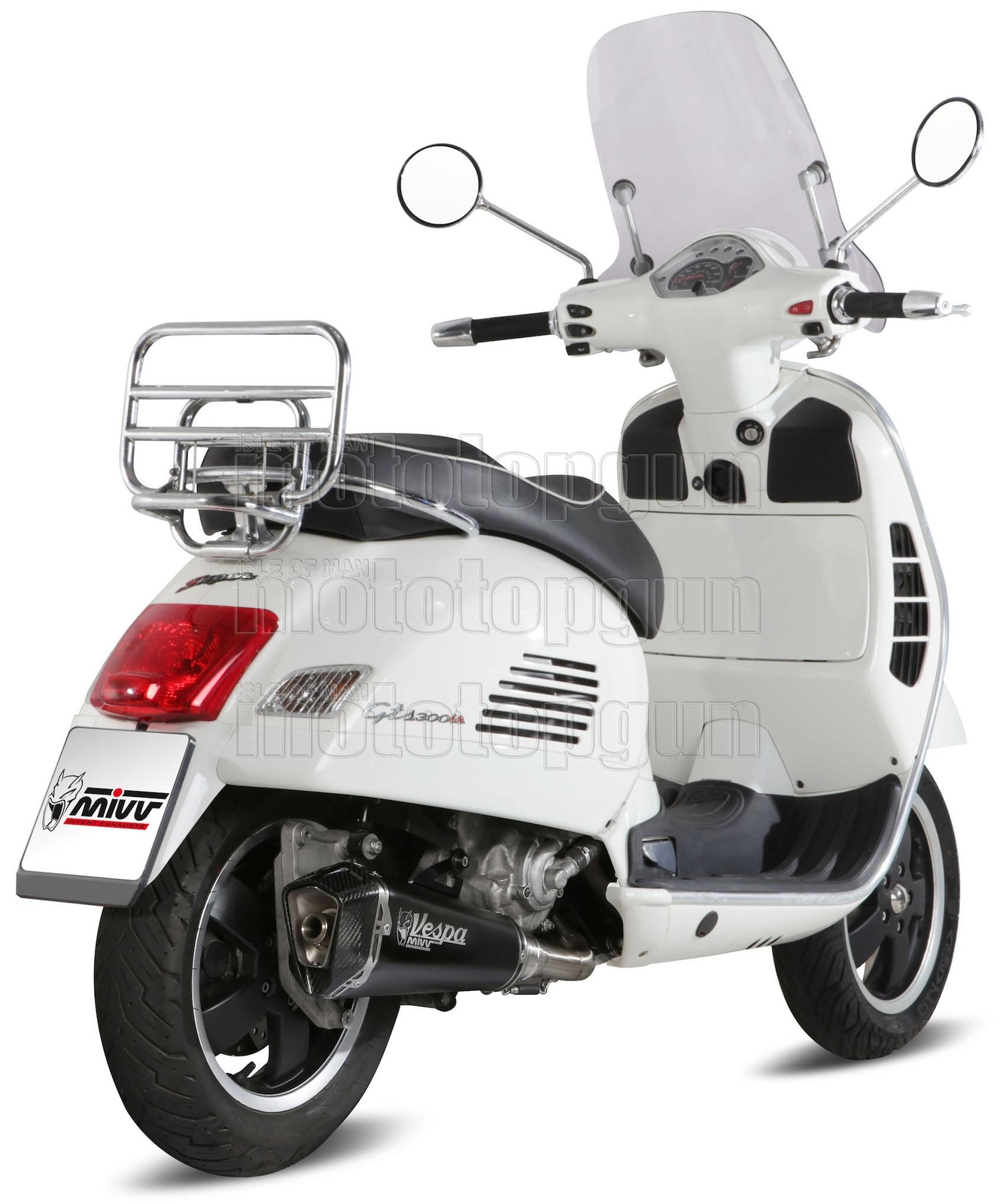 MIVV FULL EXHAUST RACE DELTA RACE BLACK C PIAGGIO VESPA GTS 300 2020 20