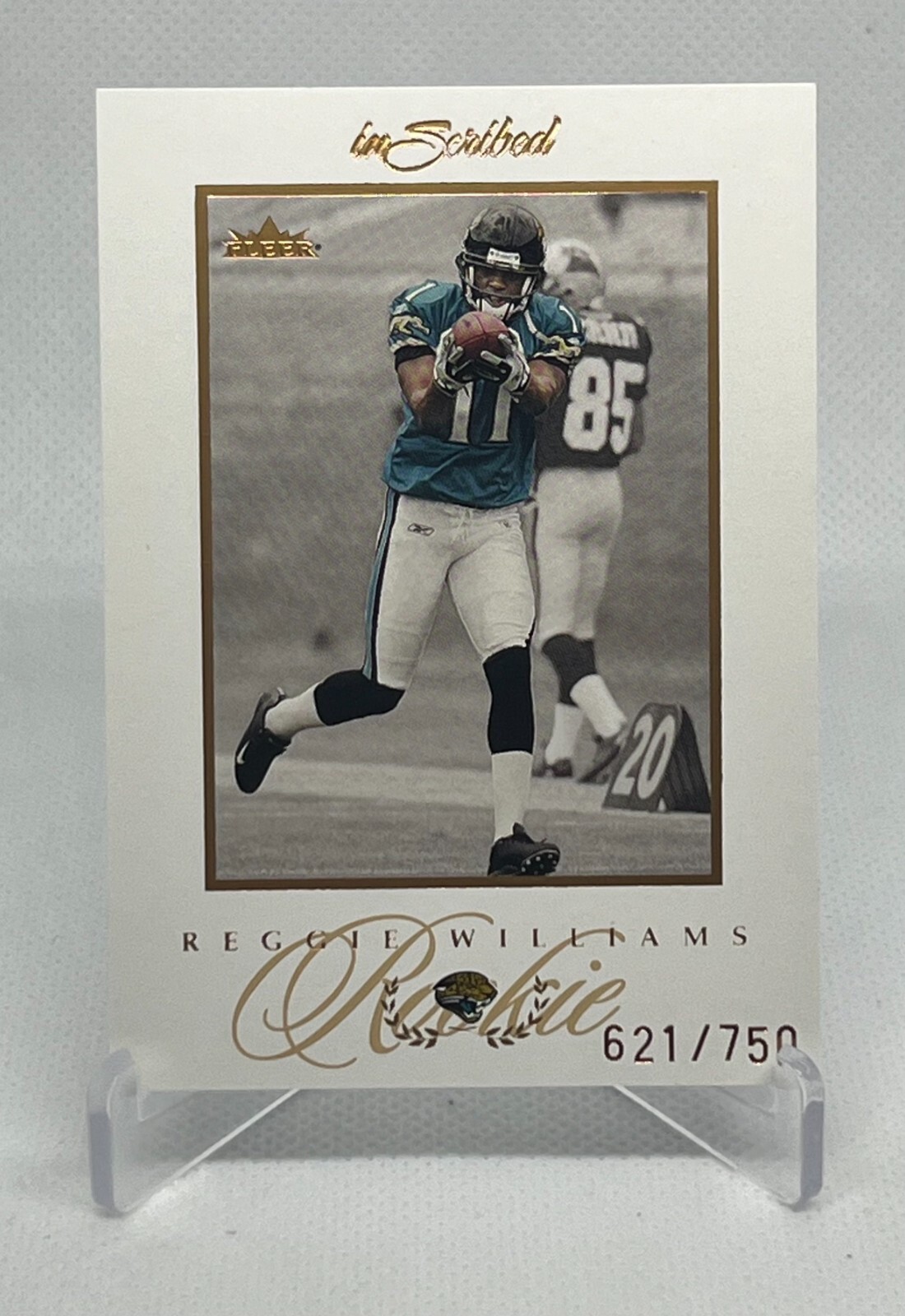 Reggie Williams Fleer Inscribed #81 Base