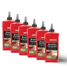 Mothers 05701 California Gold Brazilian Carnauba Cleaner Liquid Wax 16 oz 6 Pack