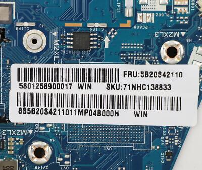 Scheda Madre Lenovo Originale 5B20S42110 Per Flex-14IWL 81SQ - Intel I5-8265U - Foto 2