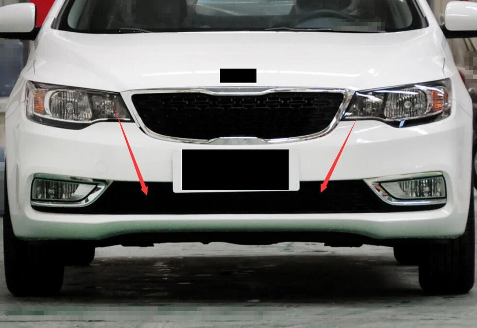 Para 2014-2016 Kia Forte Sedan para-choque dianteiro grade inferior garantia de cinco anos 1 peça - Imagem 2 de 2