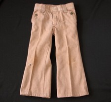 Vtg Billy The Kid 1970s Peach Pants Sz 5 Scovill Zipper