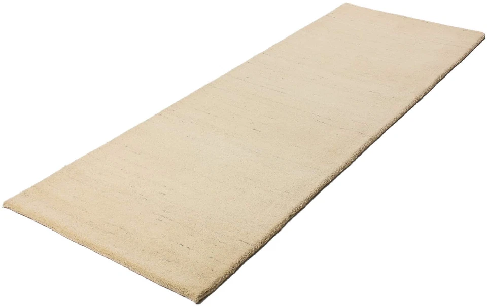 Teppich Läufer Gabbeh Royal Natura ca. 85x245 cm Beige Schurwolle handgeknüpf... - Bild 2 von 4
