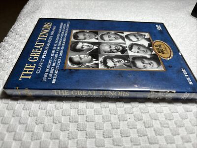 The Great Tenors: Classic Performances 1950-1963 (DVD)*New*Sealed