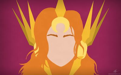 League of Legends leona simple background pc gaming playmat gaming mat