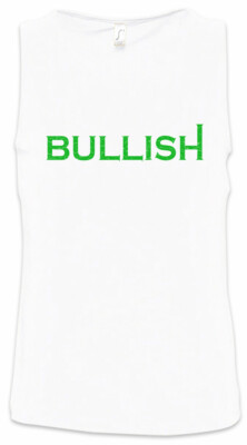 Bullish Men Tank Top Bull Bulls Trader Investor Fun Analyst Investment Banker
