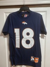 NWT Denver Broncos Peyton Manning Majestic NFL Football Jersey T-Shirt SZ S Team