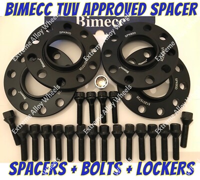 Alufelgen Spurverbreiterung 10mm / 20mm BMW F32 F33 F36 M14X1,25 + Schließfächer B Bimecc