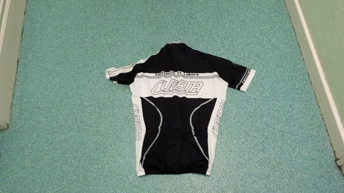 Camiseta deportiva de bicicleta Cuesta mediana para hombre blanca gris negra - Imagen 2 de 2