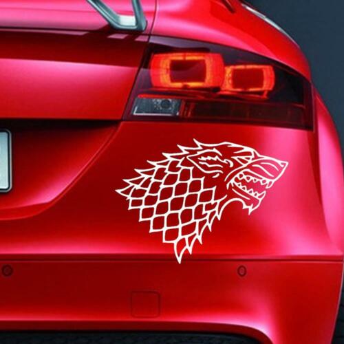 HOUSE OF STARK Funny Car Bumper GAME OF THRONES JDM Van 4x4 Vinyl Decal Sticker - Picture 1 of 1