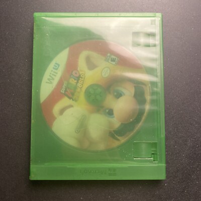 super mario 3d world wii u disc only