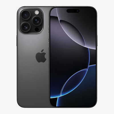 Apple iPhone 16 Pro Max - 256GB - Black Titanium - Neu & OVP