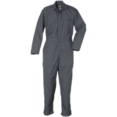 Unlined Industrial Work Coveralls 2 Pocket Polyblend Uniform