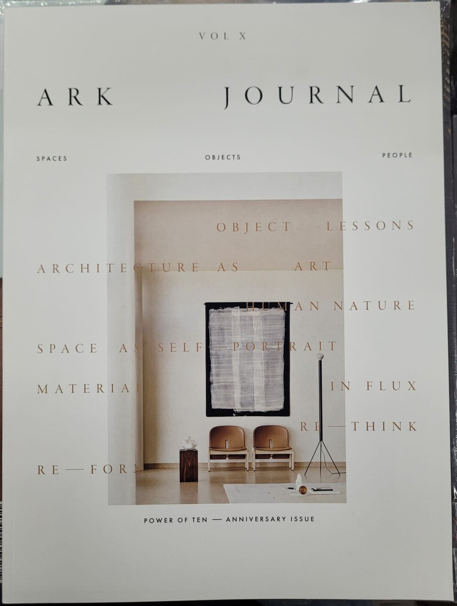 ARK JOURNAL  vol.10   X  アークジャーナル 洋書 雑誌 ARK JOURNAL MAGAZINE-VOLUME 10-FALL/WINTER 2023-BRAND NEW
