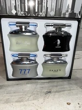 GIQ Homme ~ Metro Collection Homme ~ Set of 4 Men's Cologne Large