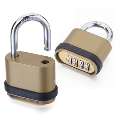 1pcs Outdoor Four Digit Combination Lock Padlock Waterproof Password Travel Lock