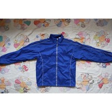 Vintage 1990s small FILA blue windbreaker sportswear jacket /