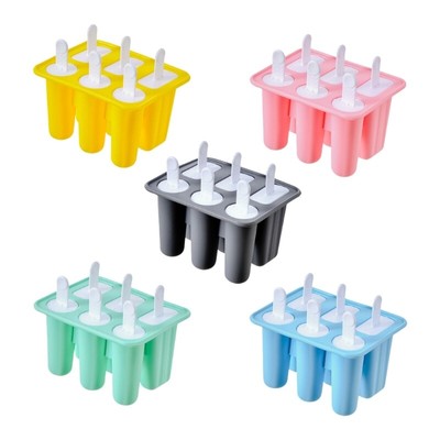 Flexible Silicone Popsicles Molds for Easy Releases Ice Lolly Maker Kitchen Tool